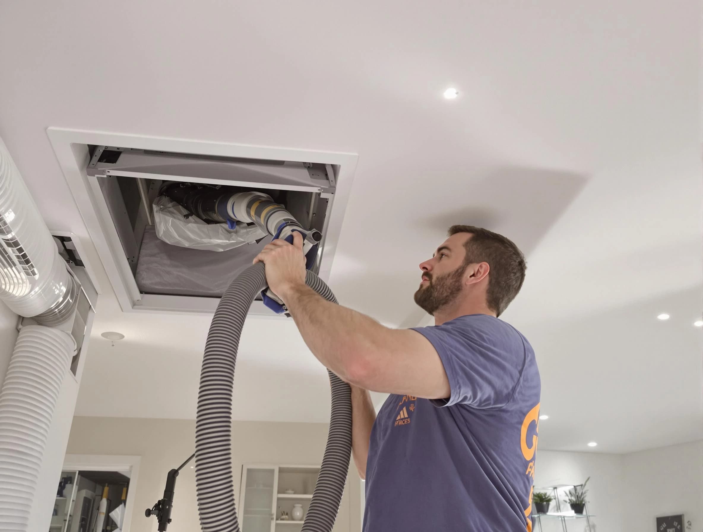 Precision indoor duct cleaning by Columbine Air Duct Cleaning in Columbine