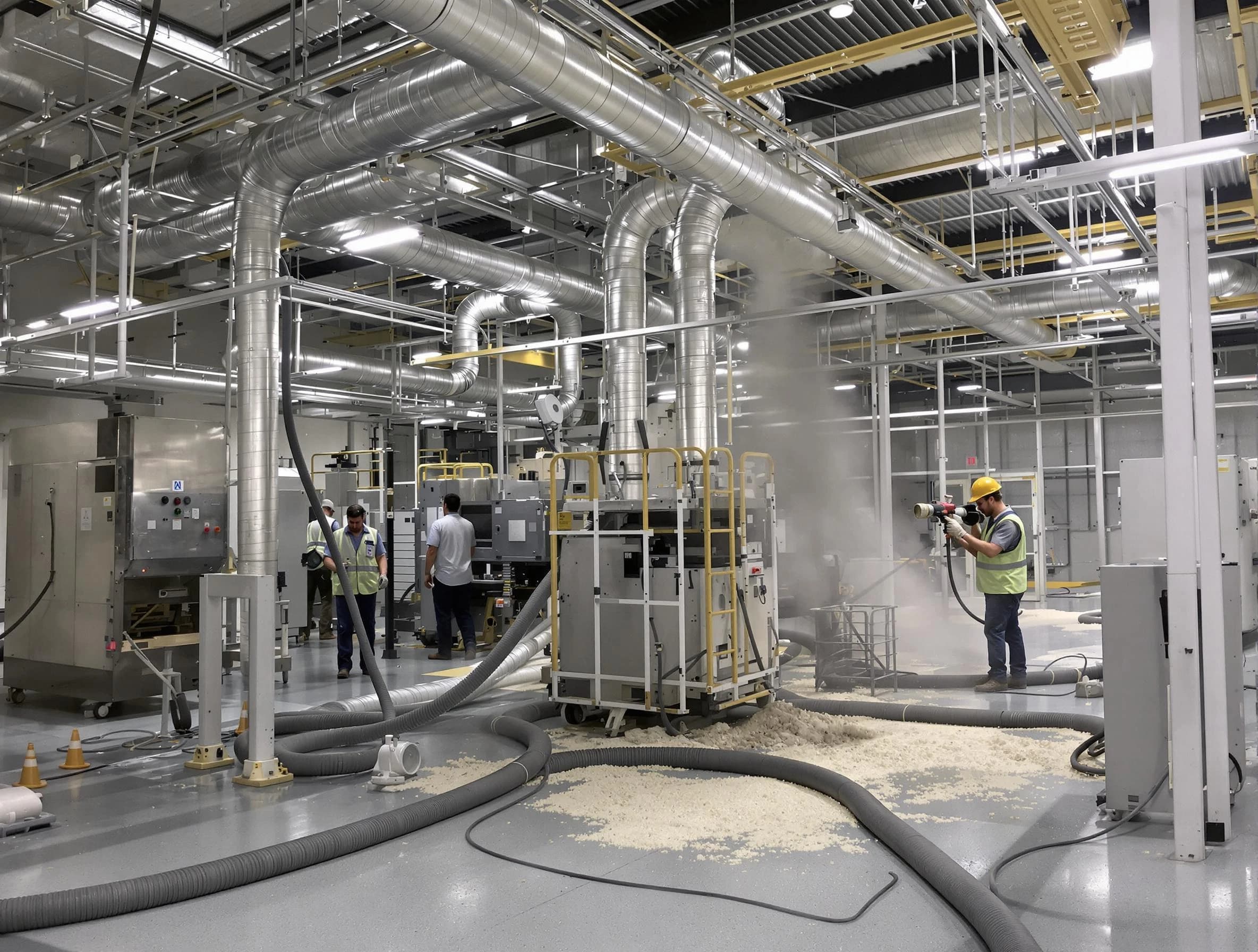 Heavy-duty industrial duct cleaning by Columbine Air Duct Cleaning in Columbine