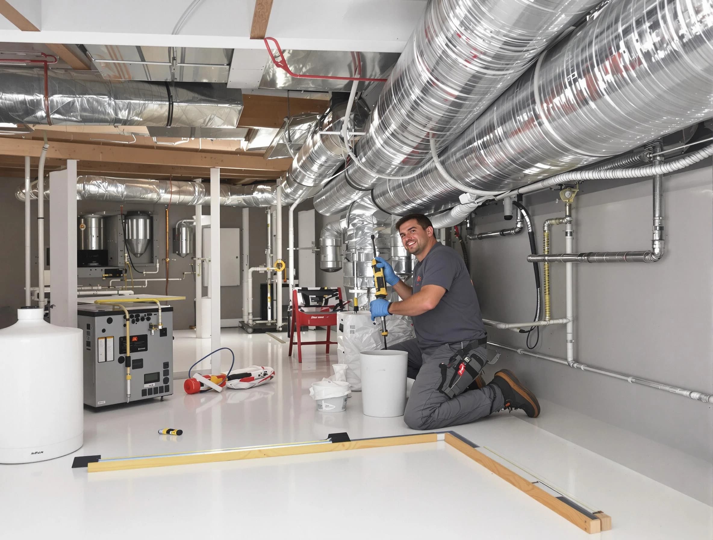 Professional duct sealing service by Columbine Air Duct Cleaning in Columbine