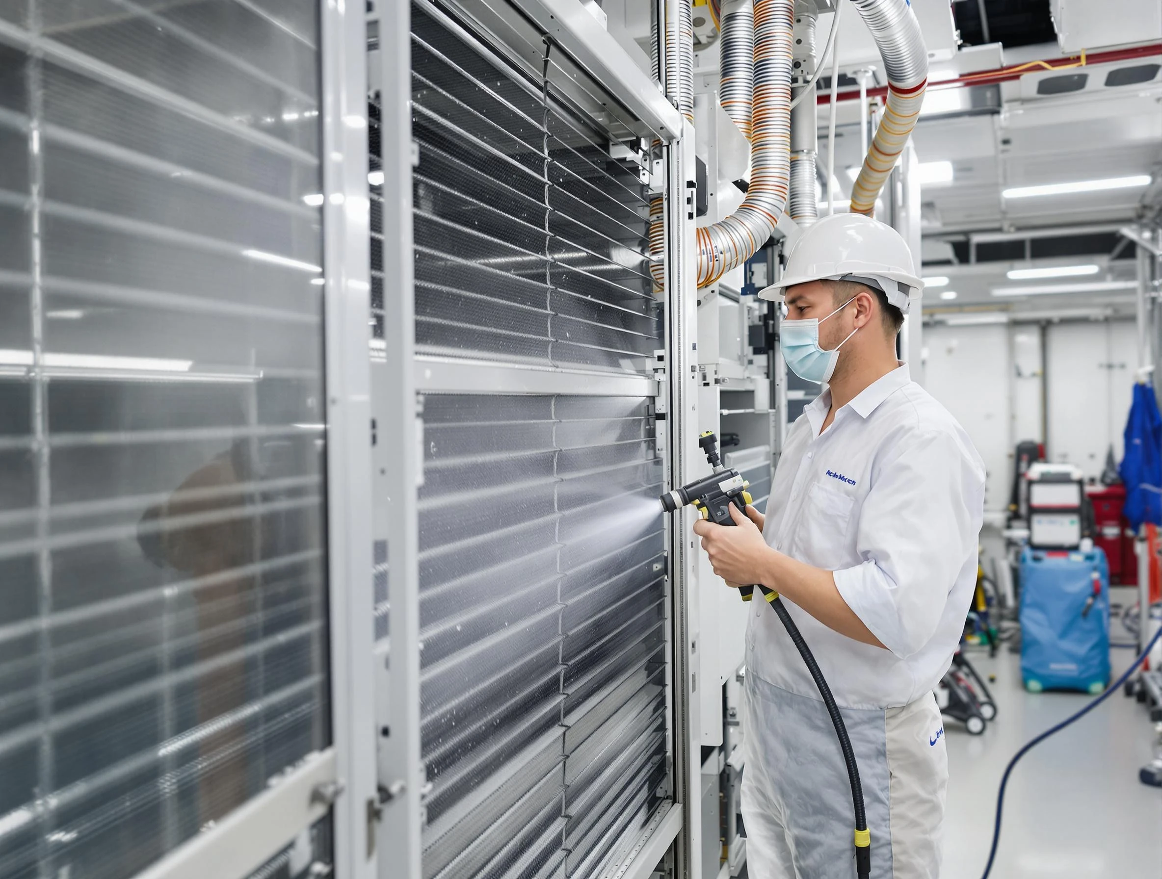 Professional AC coil cleaning by Columbine Air Duct Cleaning in Columbine