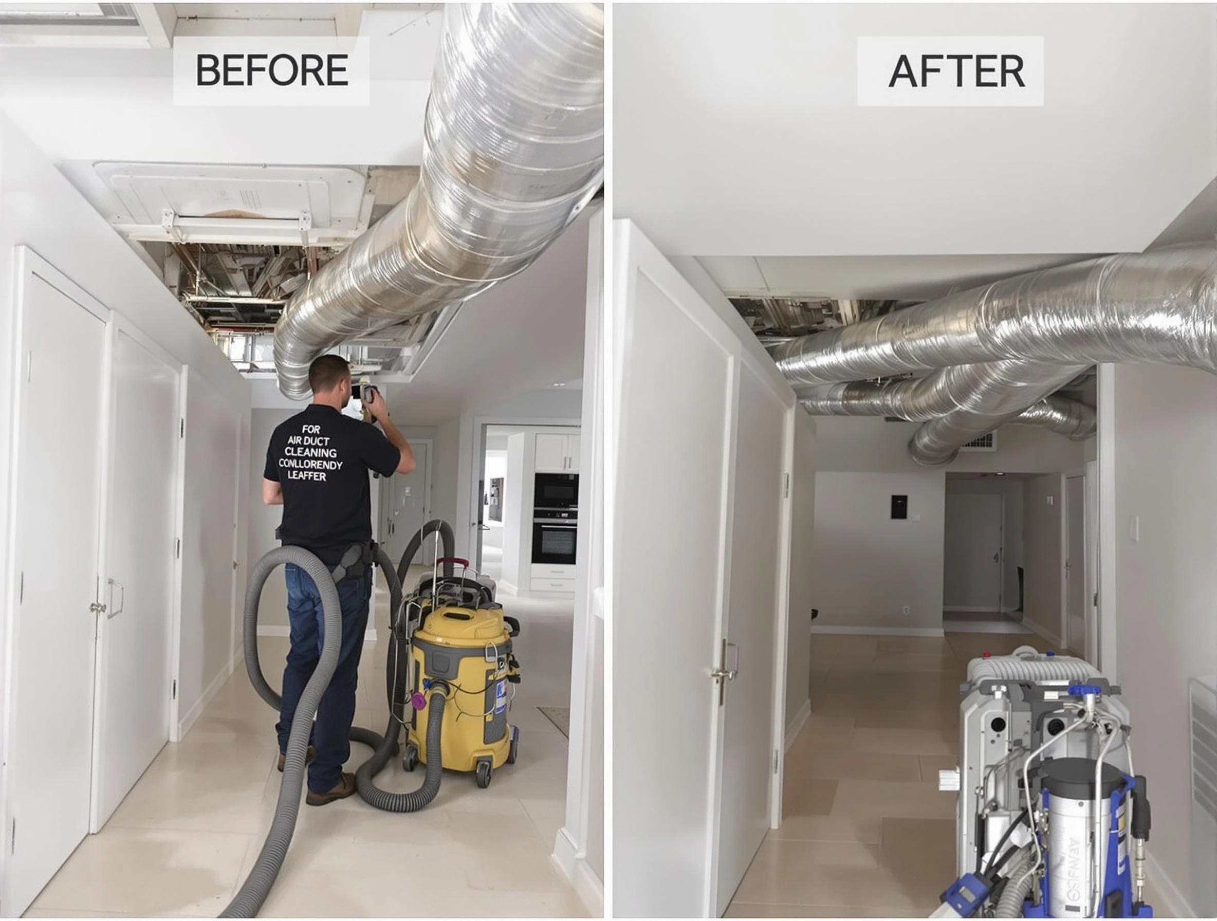 Columbine Air Duct Cleaning professional performing thorough air duct cleaning in Columbine
