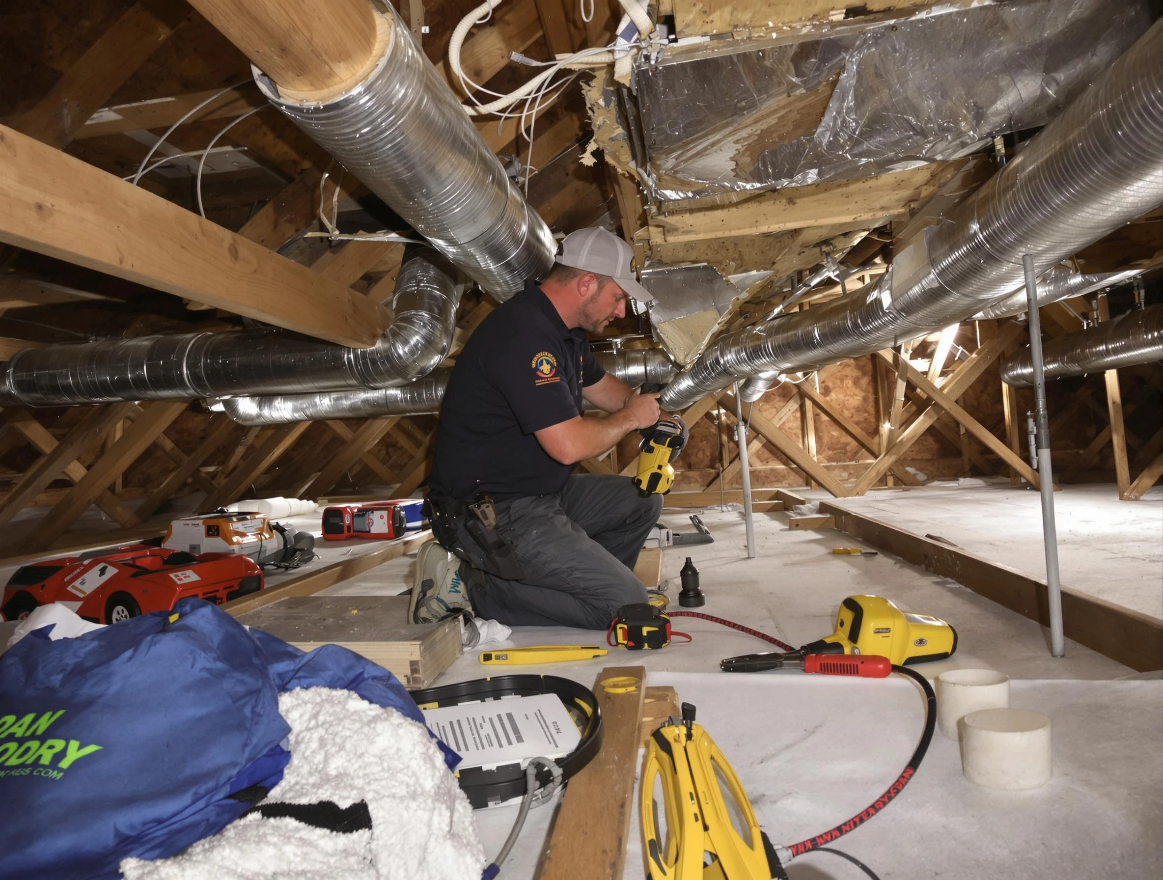 Professional air duct repair by Columbine Air Duct Cleaning in Columbine